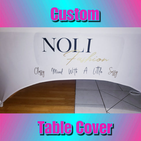 Custom Vendor Table Cover